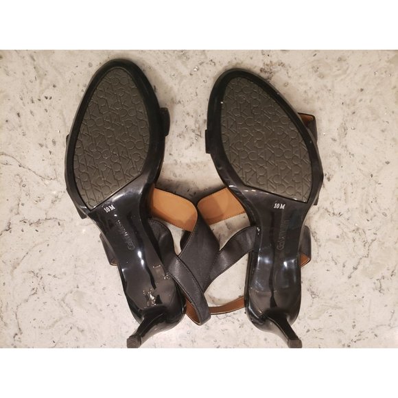 Black Calvin Klein Heels size 10 - Picture 2 of 4